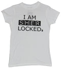 Sherlock BBC Girls Juniors T-Shirt - Letter I Am Sherlocked Logo Image Hoodie, Sweatshirt | CiraTrend.com