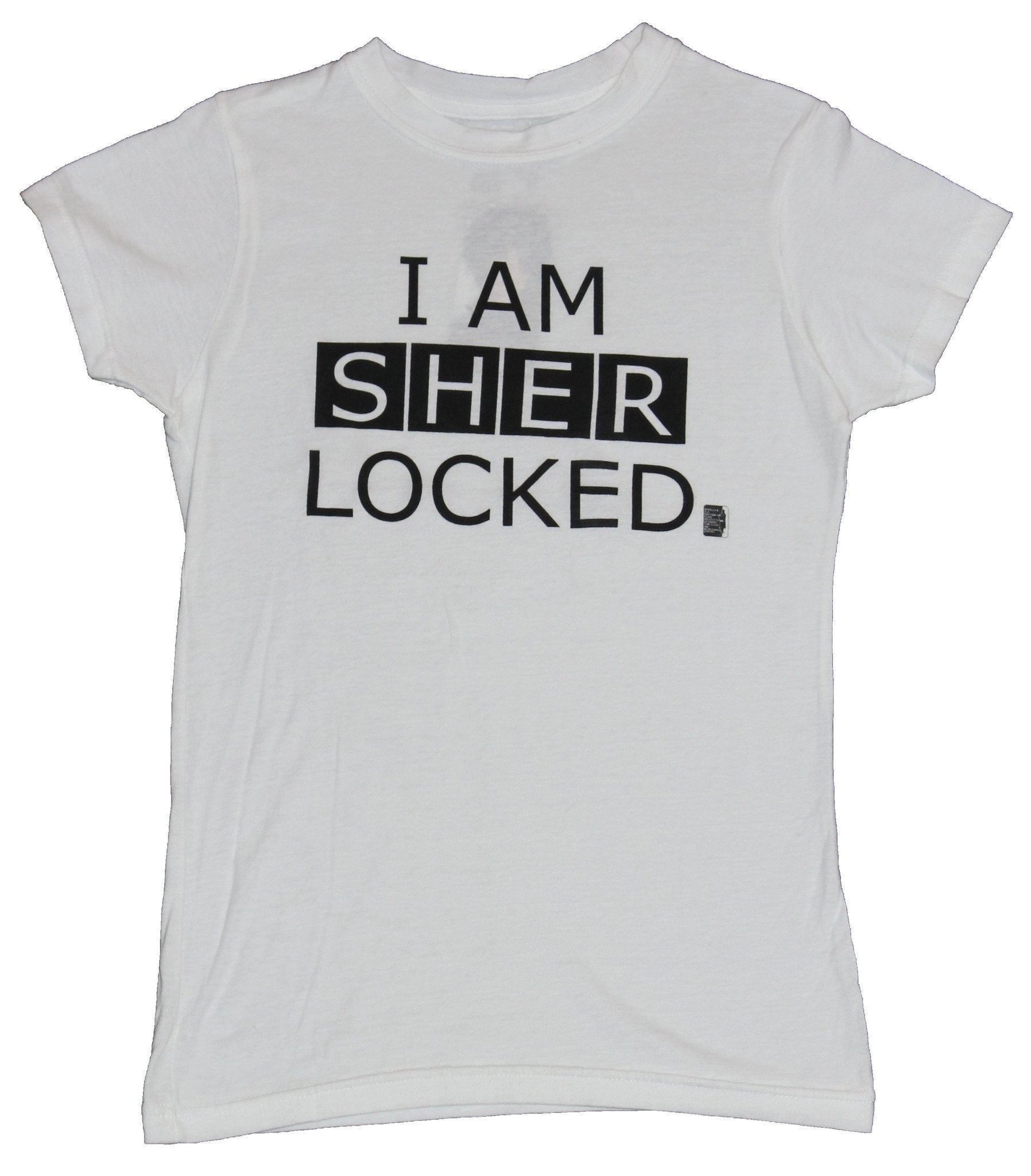 Sherlock BBC Girls Juniors T-Shirt - Letter I Am Sherlocked Logo Image Hoodie, Sweatshirt | CiraTrend.com