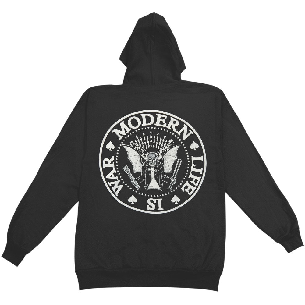 Dead Ramone Zippered Hooded Sweatshirt T-Shirts, Hoodie | CiraTrend.com (Image 2)
