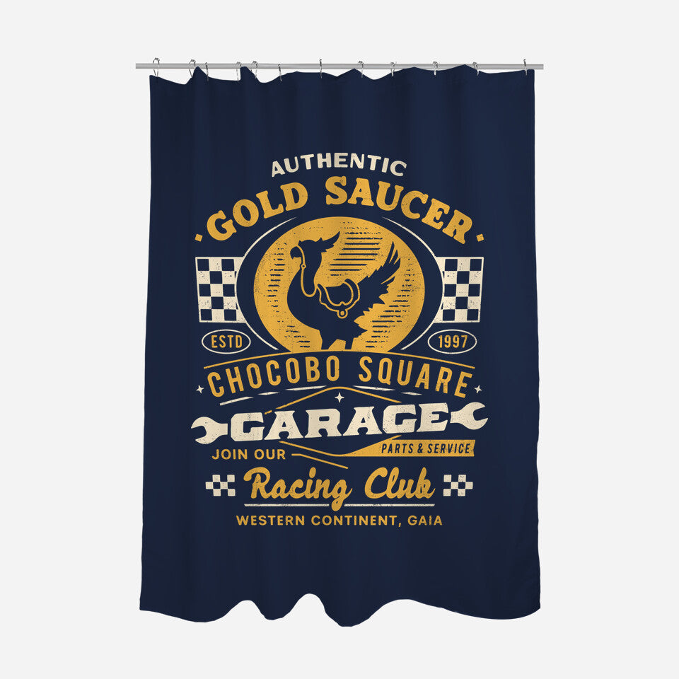 Gold Saucer Garage Vintage