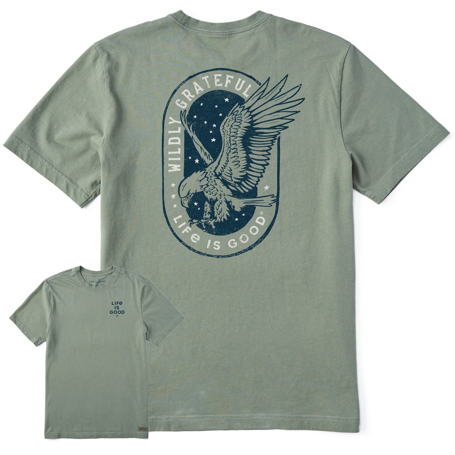 Men's Wildly Grateful Short Sleeve Crusher Tee