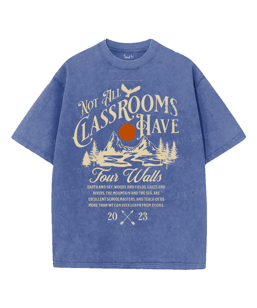 Not All Classrooms Unisex Washed Christian T-shirt Hoodie, Sweatshirt | CiraTrend.com (Image 3)