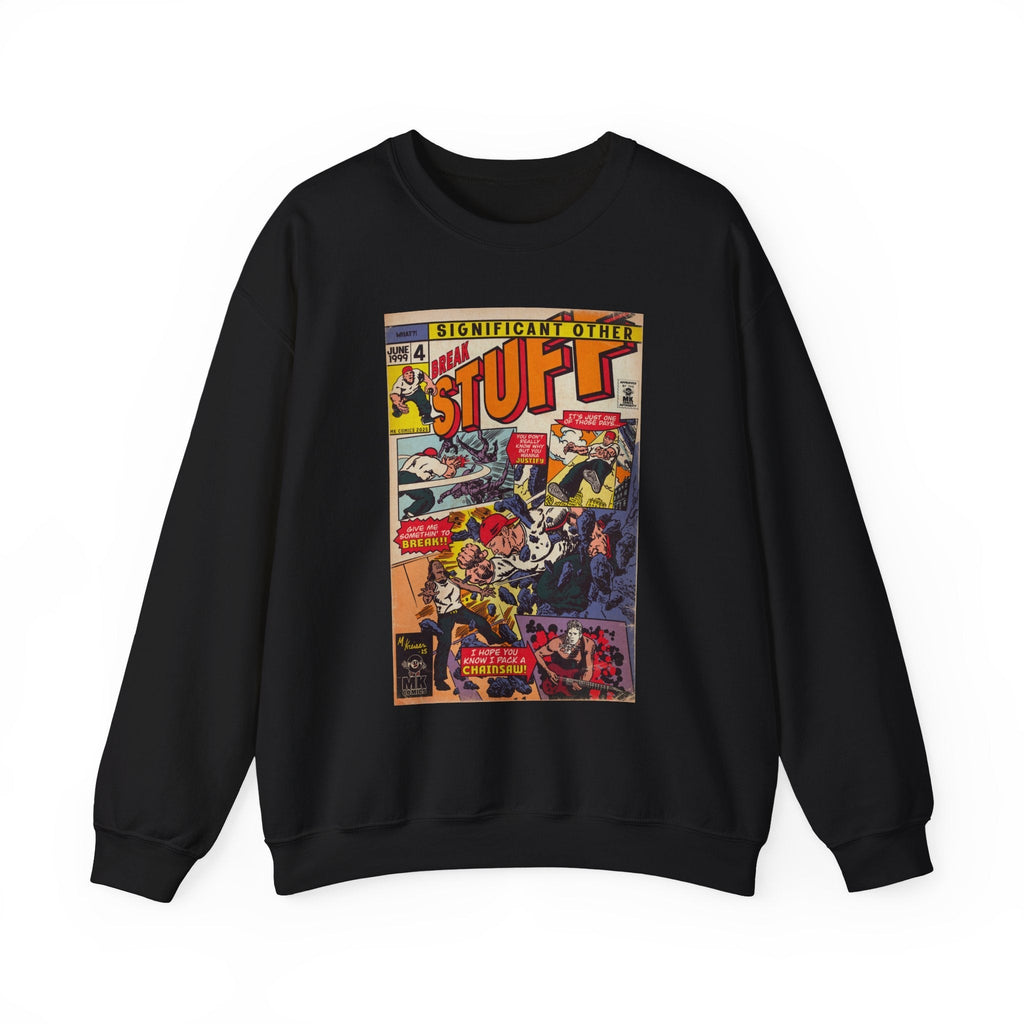 Break Stuff - Unisex Heavy BlendÃ¢â€žÂ¢ Crewneck Sweatshirt T-Shirts, Hoodie | CiraTrend.com (Image 2)