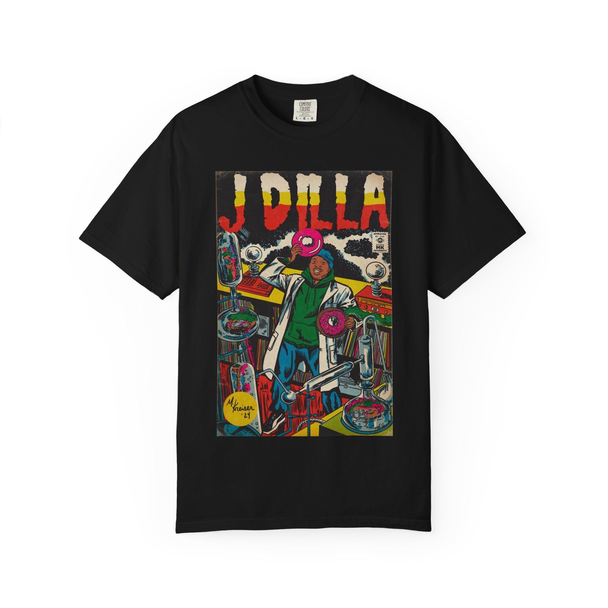 Dilla - Comic Book Art - Unisex Comfort Colors T-shirt Hoodie, Sweatshirt | CiraTrend.com (Image 3)