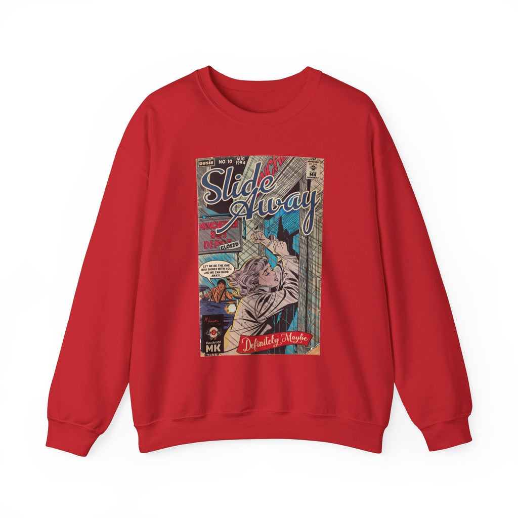 Slide Away - Unisex Heavy BlendÃ¢â€žÂ¢ Crewneck Sweatshirt T-Shirts, Hoodie | CiraTrend.com (Image 4)