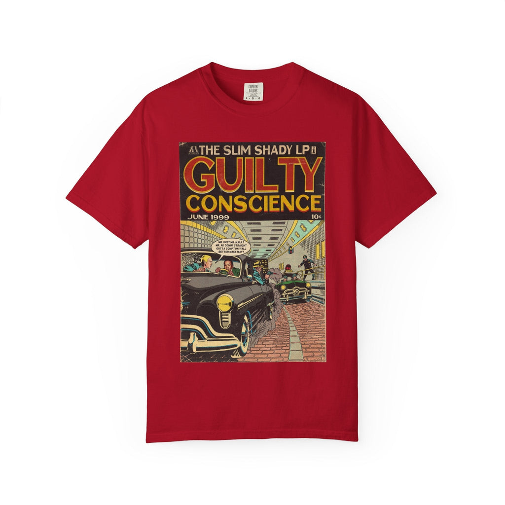 Guilty Conscience - Unisex Comfort Colors T-shirt Hoodie, Sweatshirt | CiraTrend.com (Image 5)
