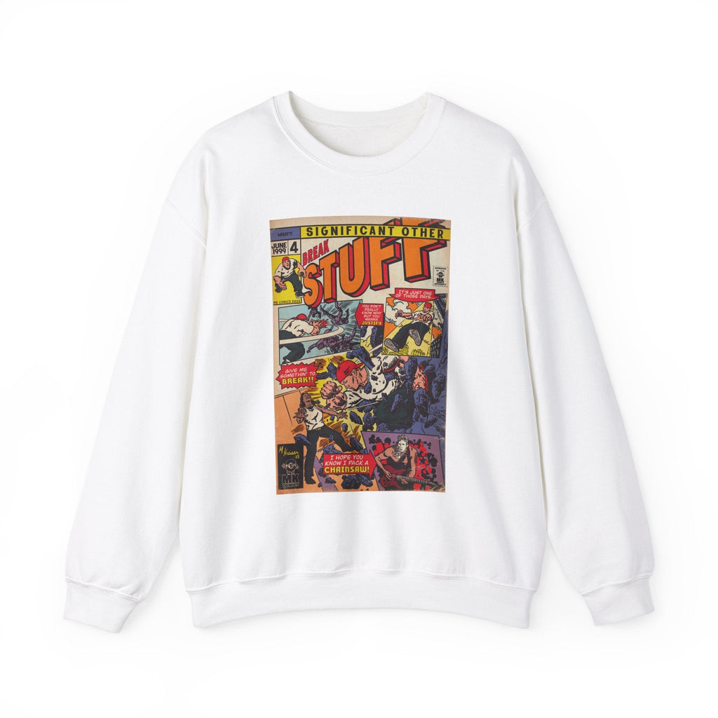 Break Stuff - Unisex Heavy BlendÃ¢â€žÂ¢ Crewneck Sweatshirt T-Shirts, Hoodie | CiraTrend.com (Image 1)