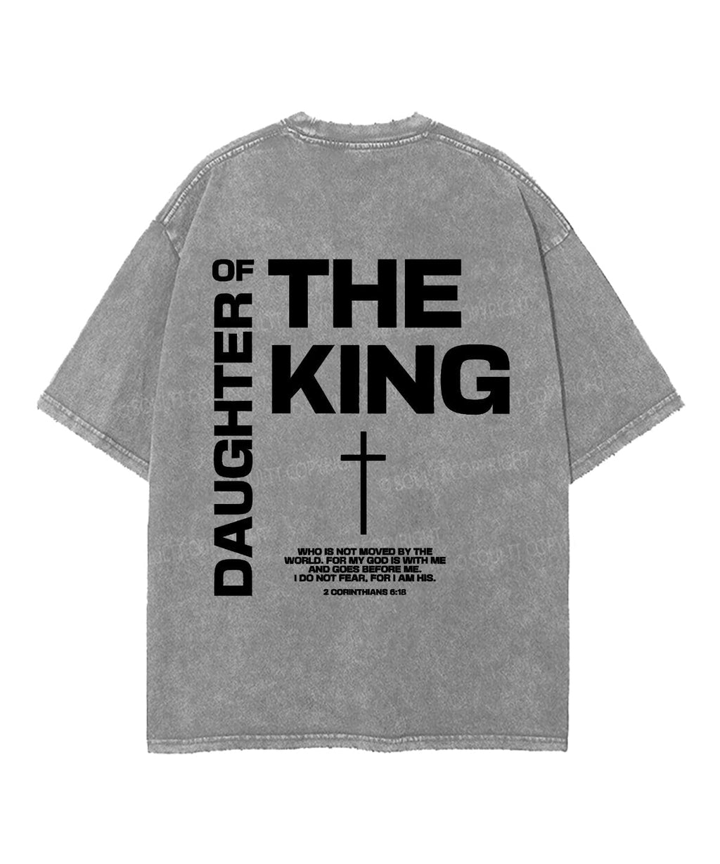 Daughter King Double Sided Washed Christian Style001 T-Shirts, Hoodie, Sweatshirt