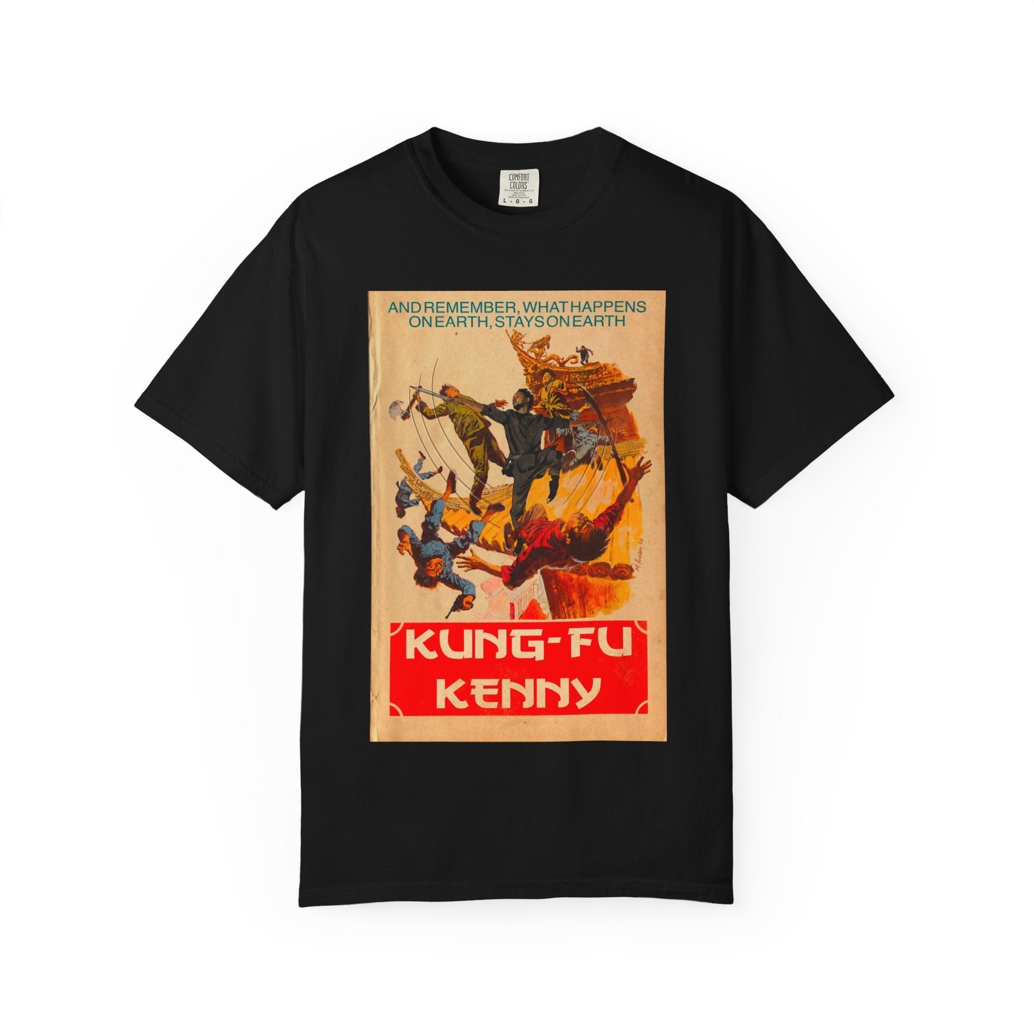 Kung Fu Kenny Comfort Colors T-Shirts, Hoodie, Sweatshirt