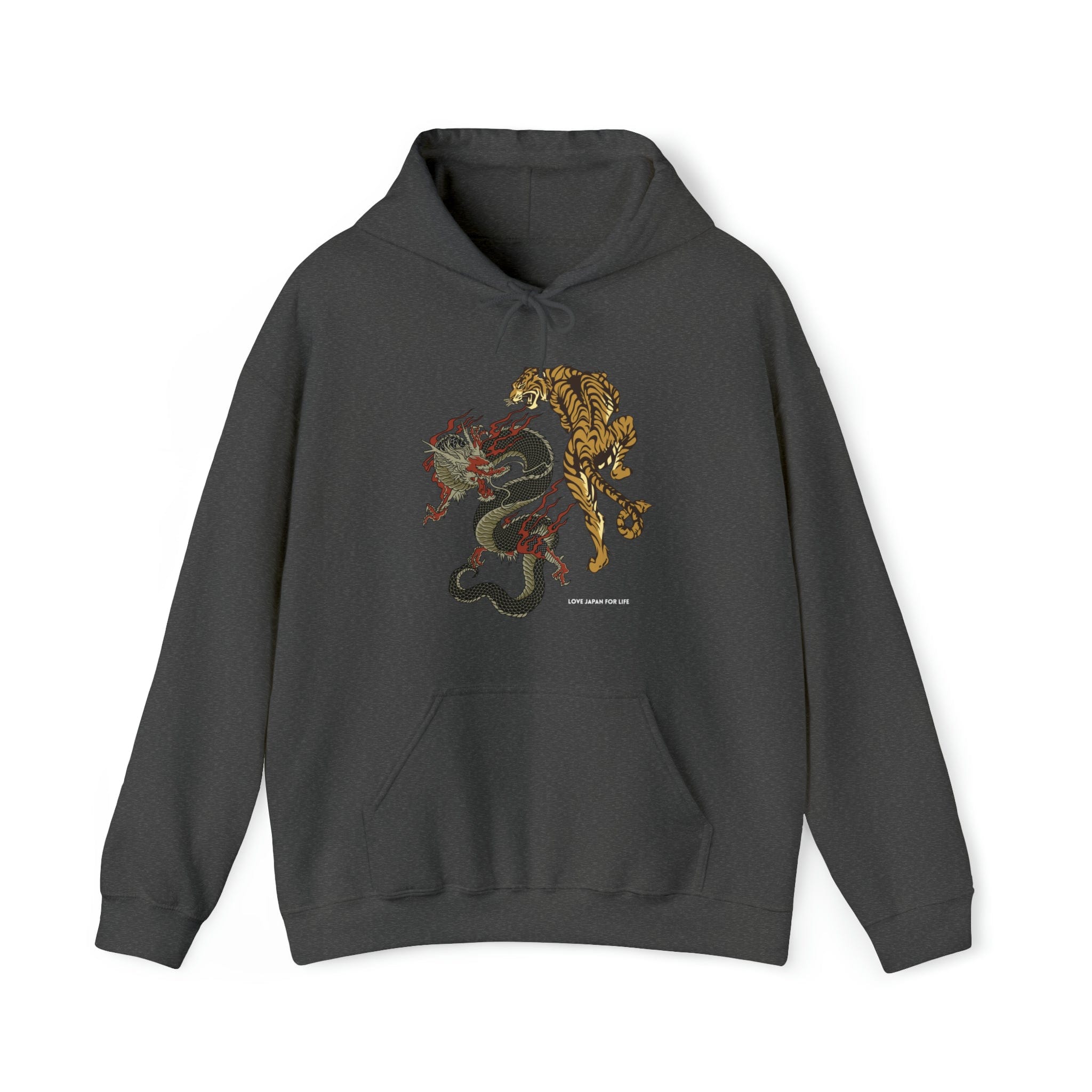 Dragon VS Tiger Unisex Hoodie T-Shirts, Sweatshirt | CiraTrend.com (Image 2)