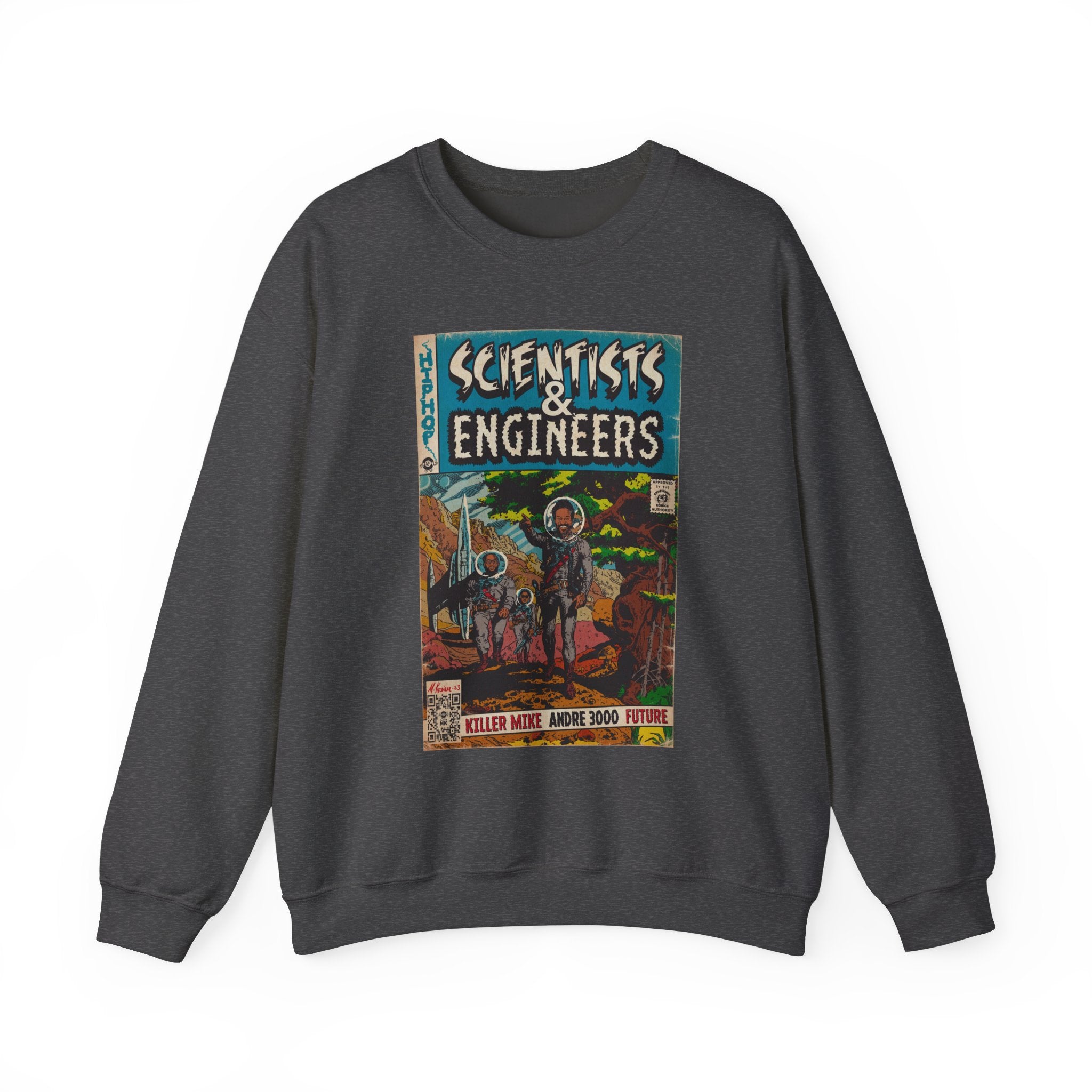 Scientists & Engineers - Unisex Heavy BlendÃ¢â€žÂ¢ Crewneck Sweatshirt T-Shirts, Hoodie | CiraTrend.com (Image 1)