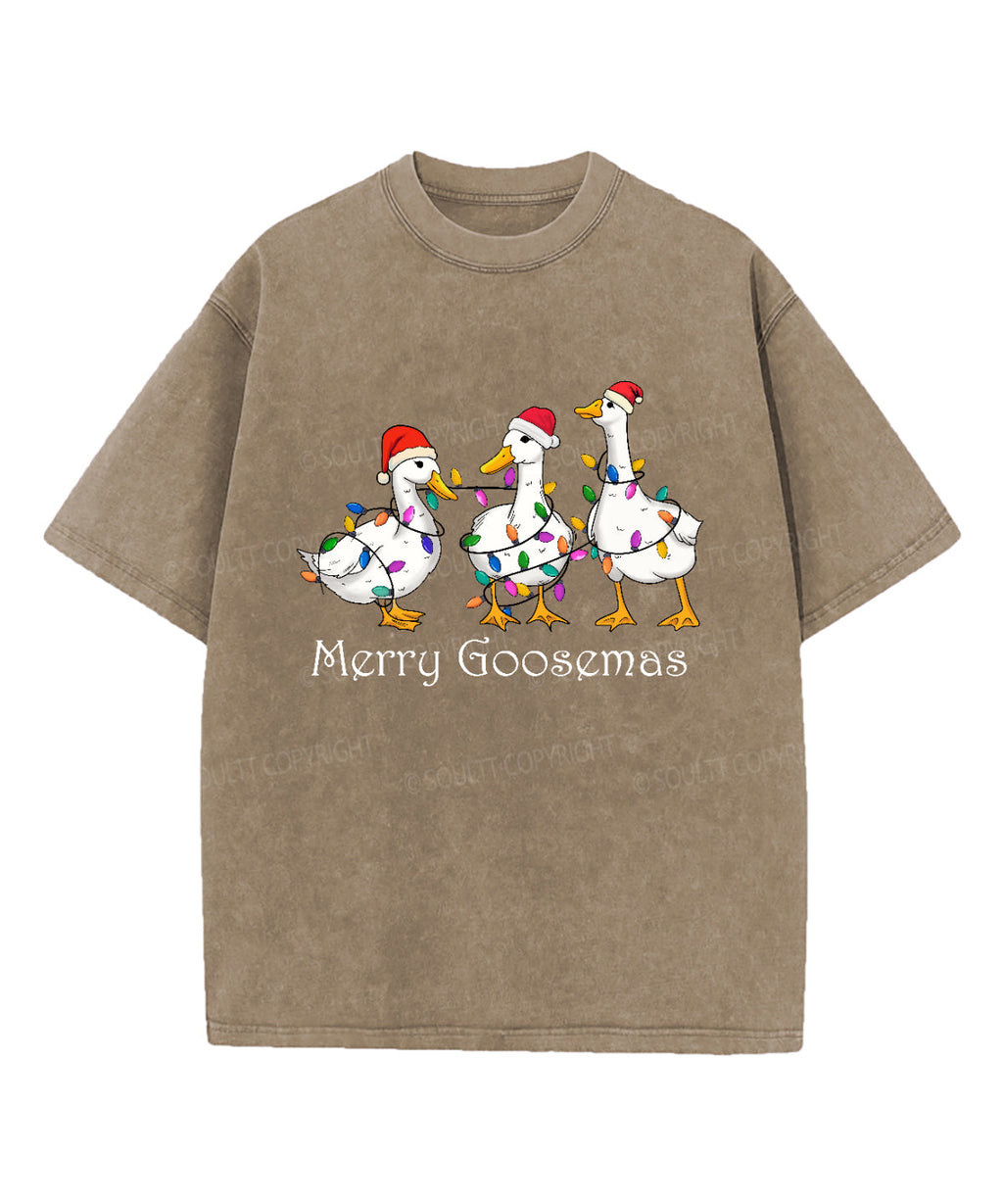Merry Goosemas Washed Christian T-shirt Hoodie, Sweatshirt | CiraTrend.com (Image 5)