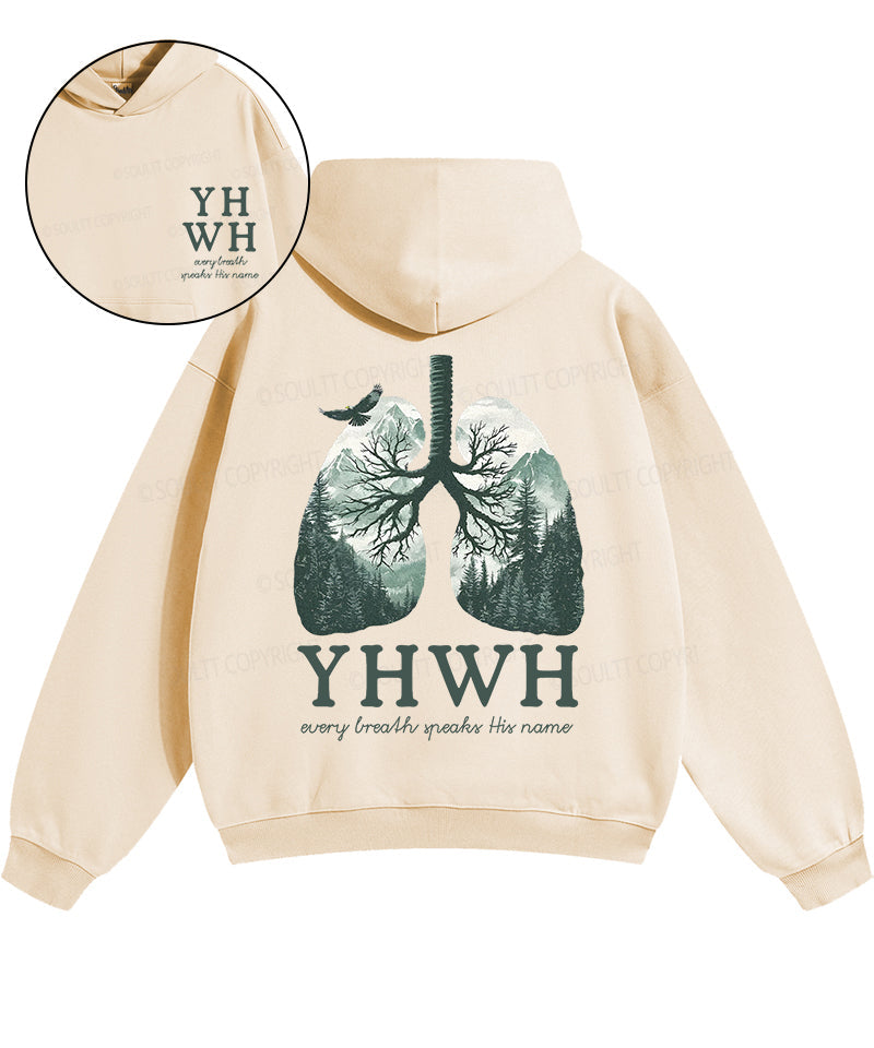 Every Breath Speaks His Name Double Sided Cotton Christian T-Shirts, Hoodie, Sweatshirt