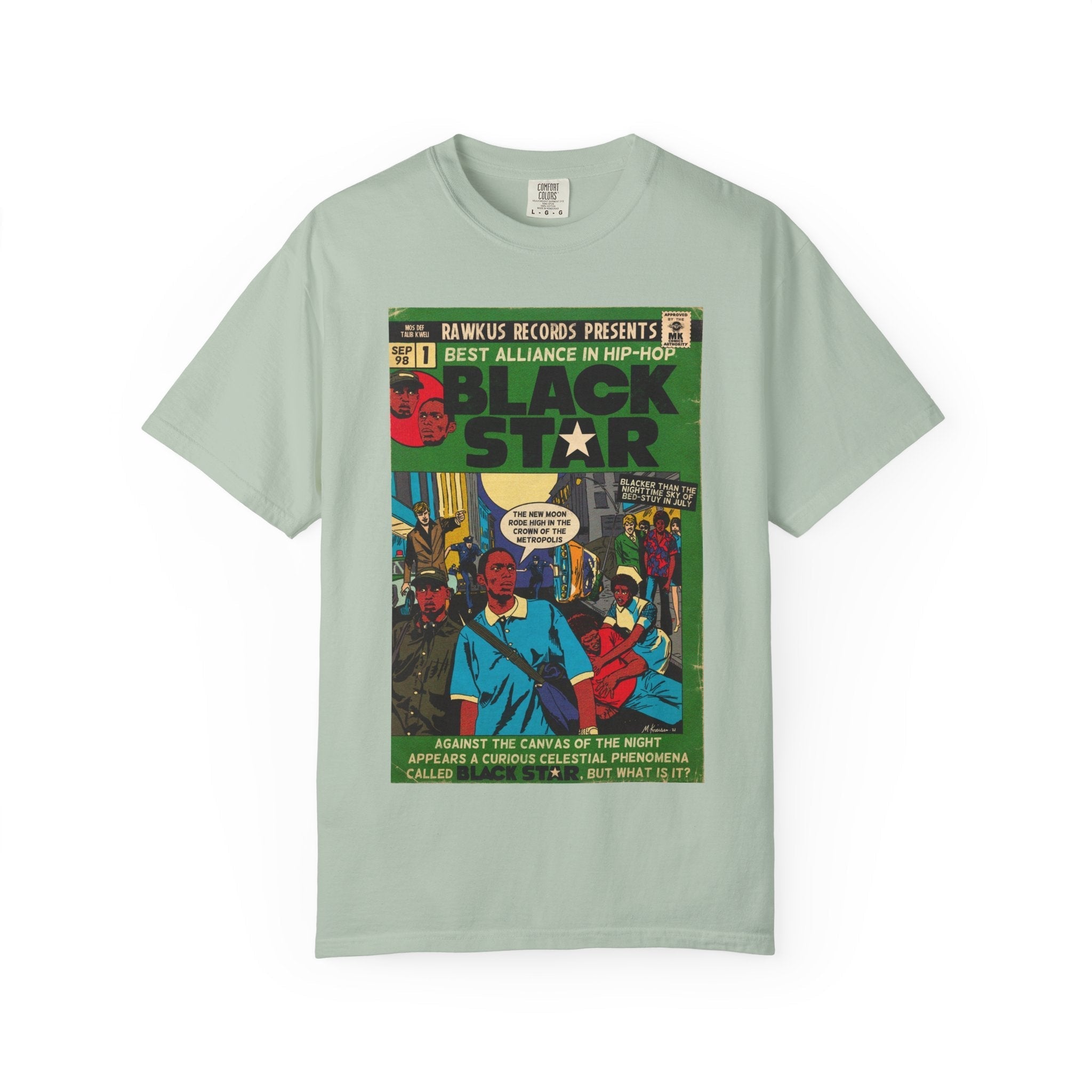 Black Star - Unisex Comfort Colors T-shirt Hoodie, Sweatshirt | CiraTrend.com (Image 1)