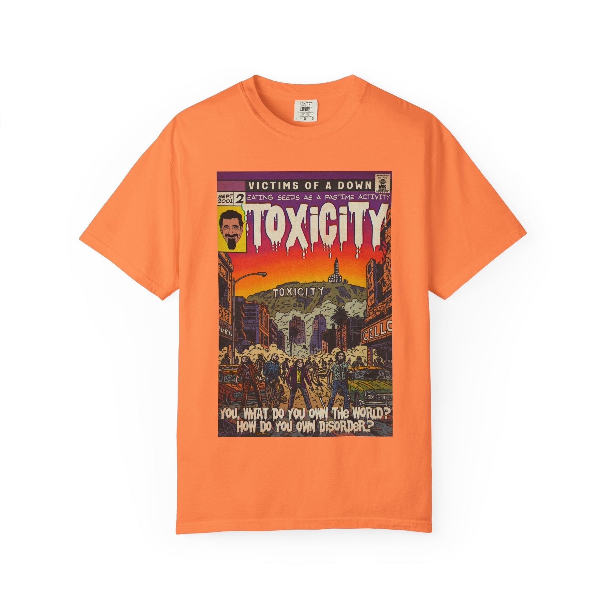 Toxicity - Unisex Comfort Colors T-shirt Hoodie, Sweatshirt | CiraTrend.com (Image 3)