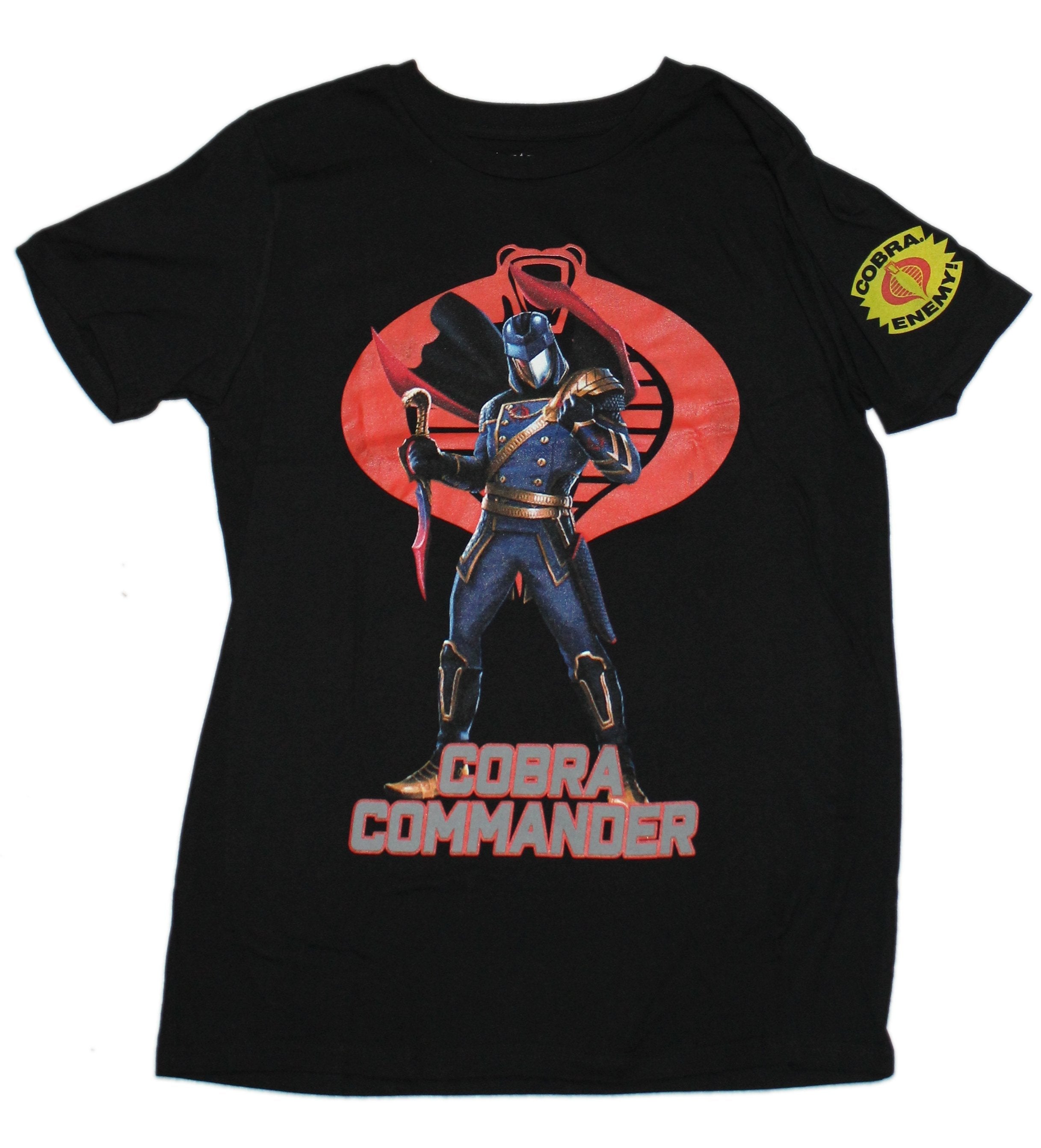 GI Joe Mens T-Shirt - Cobra Commander Over Symbol Hoodie, Sweatshirt | CiraTrend.com
