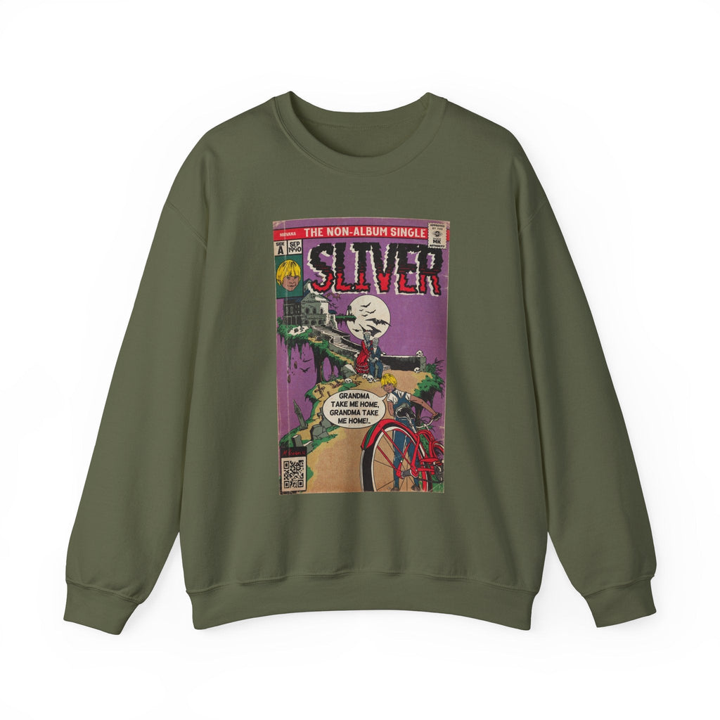 Sliver - Unisex Heavy BlendÃ¢â€žÂ¢ Crewneck Sweatshirt T-Shirts, Hoodie | CiraTrend.com (Image 2)