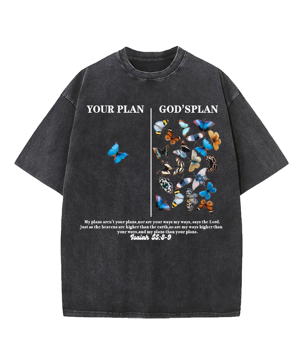 Your Plan Washed Christian T-Shirts, Hoodie, Sweatshirt