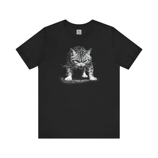Fierce Feline Graphic Tee Style019