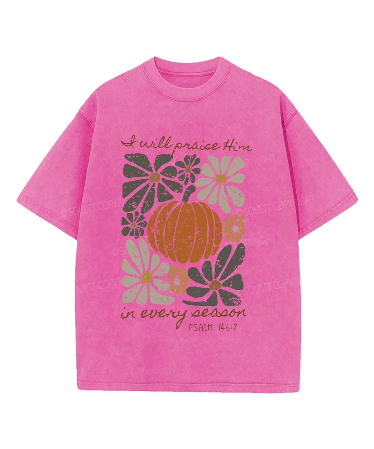 I Will Praise Him Washed Christian T-shirt Hoodie, Sweatshirt | CiraTrend.com (Image 3)