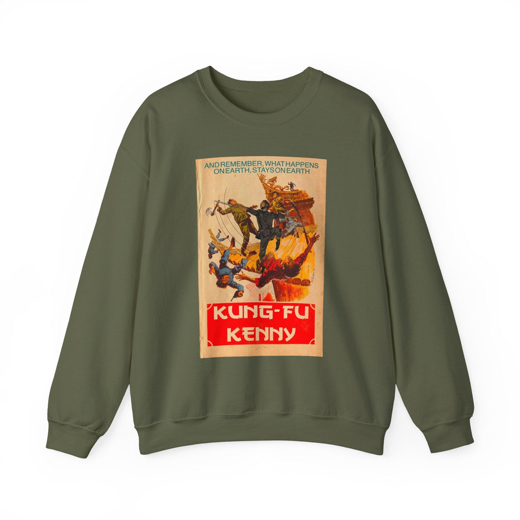 Kung Fu Kenny - Unisex Heavy BlendÃ¢â€žÂ¢ Crewneck Sweatshirt T-Shirts, Hoodie | CiraTrend.com (Image 5)