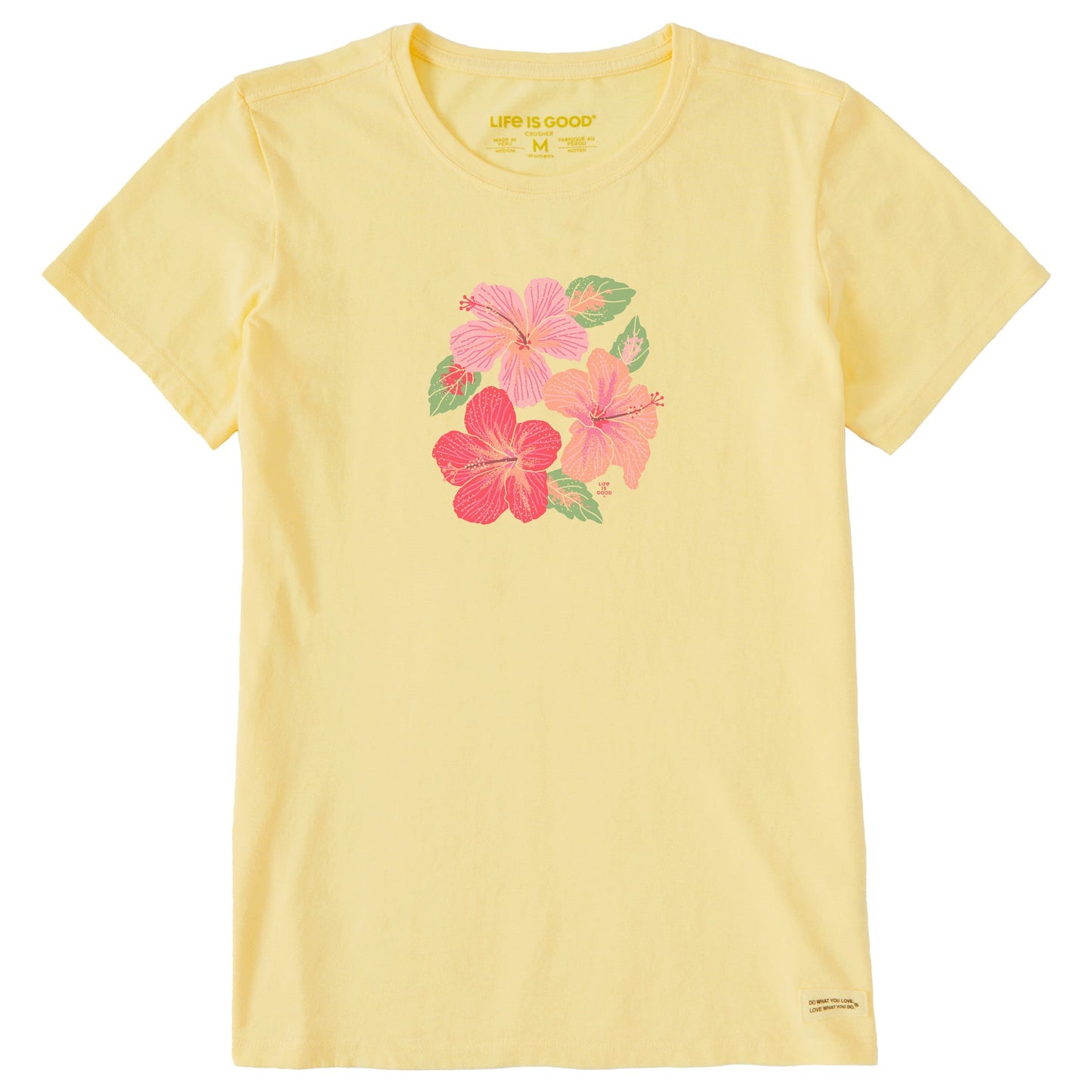 Women's Happy Hibiscus Short Sleeve Tee