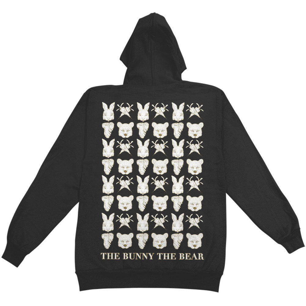 Checkered Food Chain Zippered Hooded Sweatshirt T-Shirts, Hoodie | CiraTrend.com (Image 2)