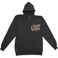 Checkered Food Chain Zippered Hooded Sweatshirt T-Shirts, Hoodie | CiraTrend.com (Image 1)