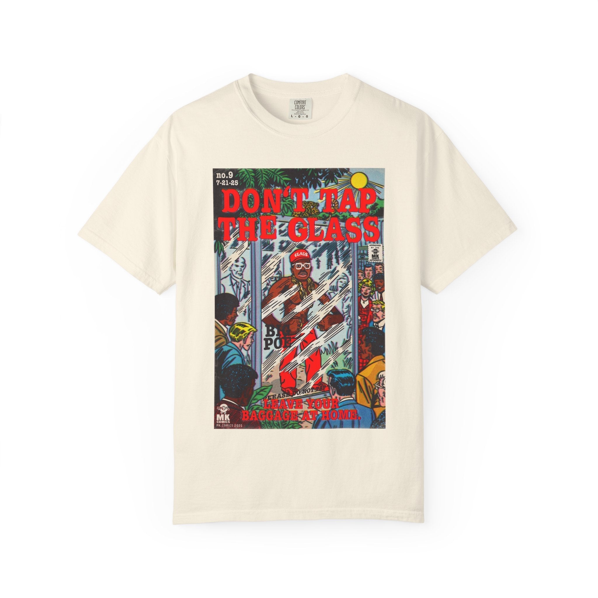 Don't Tap The Glass - Unisex Comfort Colors T-shirt Hoodie, Sweatshirt | CiraTrend.com (Image 2)