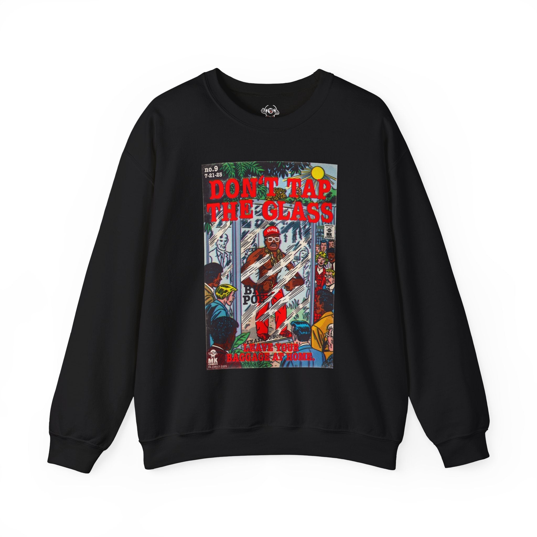 Don't Tap The Glass - Unisex Heavy BlendÃ¢â€žÂ¢ Crewneck Sweatshirt T-Shirts, Hoodie | CiraTrend.com (Image 2)
