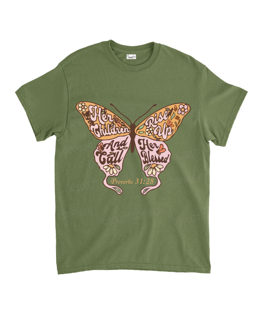 Her Children Rise Up Cotton Christian T-Shirts, Hoodie, Sweatshirt