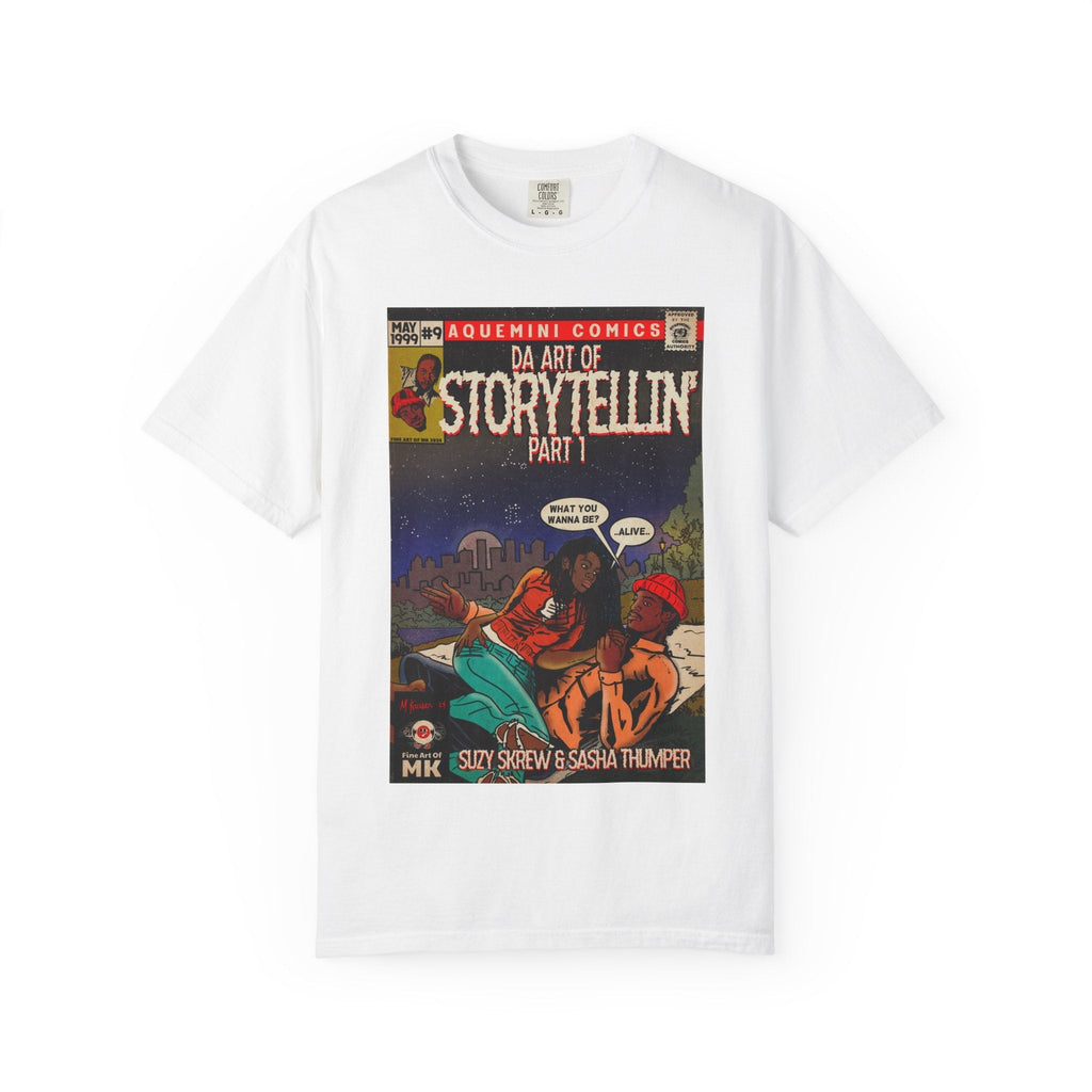 Da Art of StorytellinÃ¢â‚¬â„¢ Part 1 - Unisex Comfort Colors T-shirt Hoodie, Sweatshirt | CiraTrend.com (Image 4)