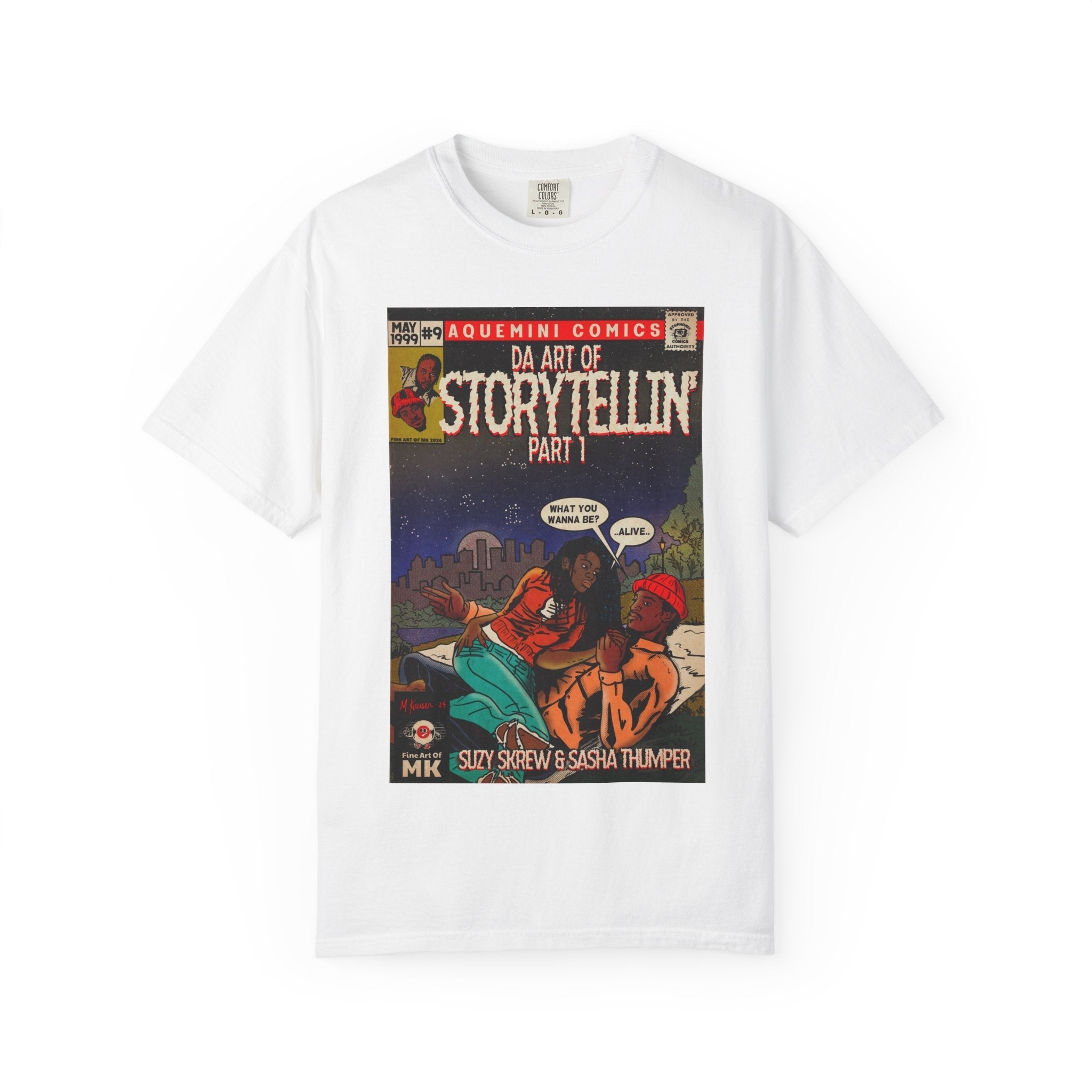 Da Art of StorytellinÃ¢â‚¬â„¢ Part 1 - Unisex Comfort Colors T-shirt Hoodie, Sweatshirt | CiraTrend.com (Image 4)
