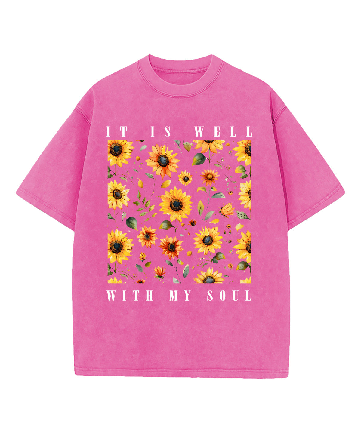It Is Well With My Soul Washed Christian T-shirt Style003 Hoodie, Sweatshirt | CiraTrend.com (Image 2)
