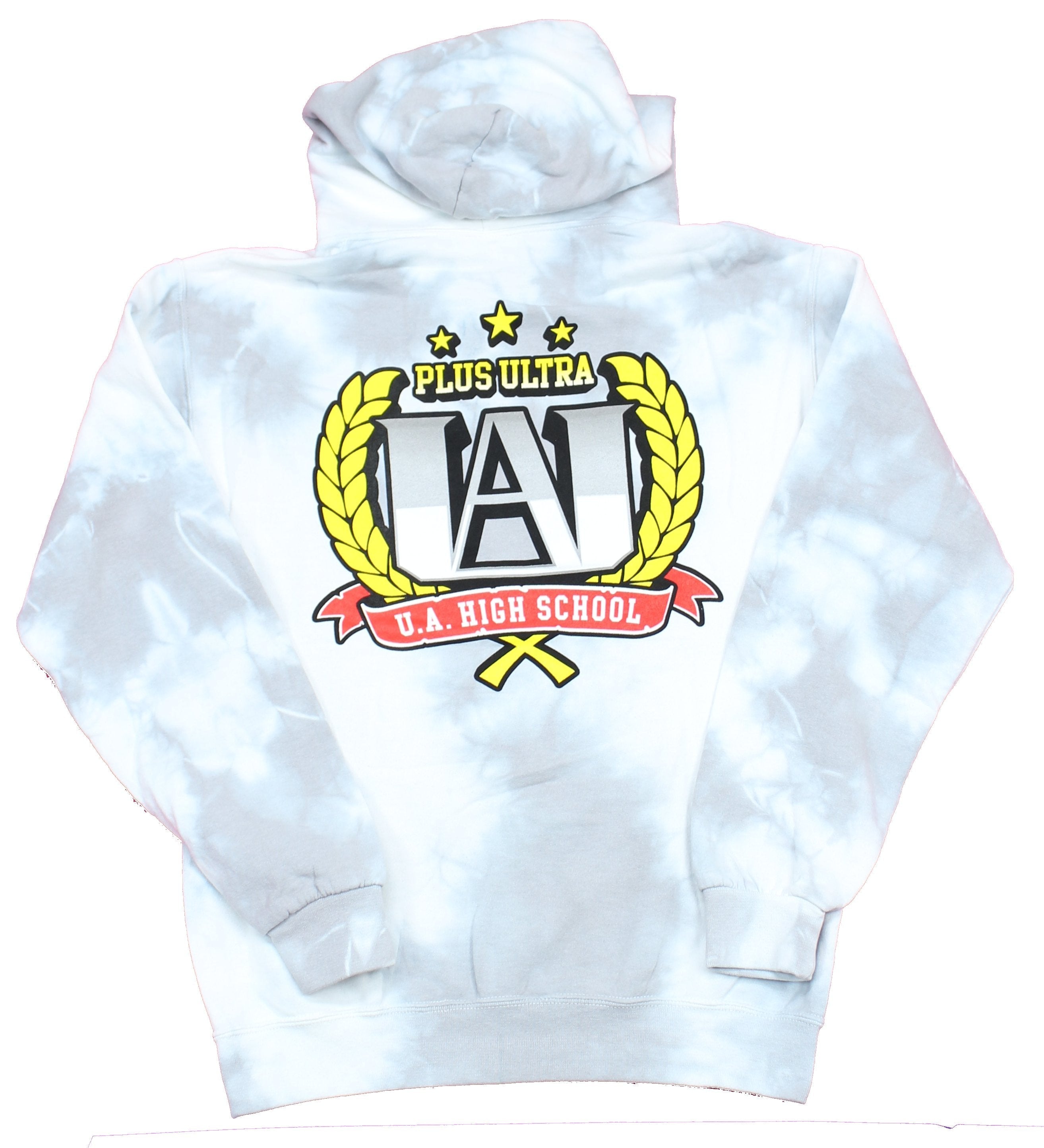My Hero Academia Mens Pullover Hoodie- Word Logo Plus Ultra High Back T-Shirts, Sweatshirt | CiraTrend.com (Image 2)
