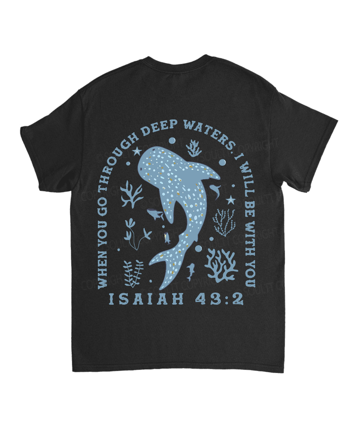 I Will Be With You Double Sided Unisex Cotton Christian T-Shirt Style004 Hoodie, Sweatshirt | CiraTrend.com (Image 5)