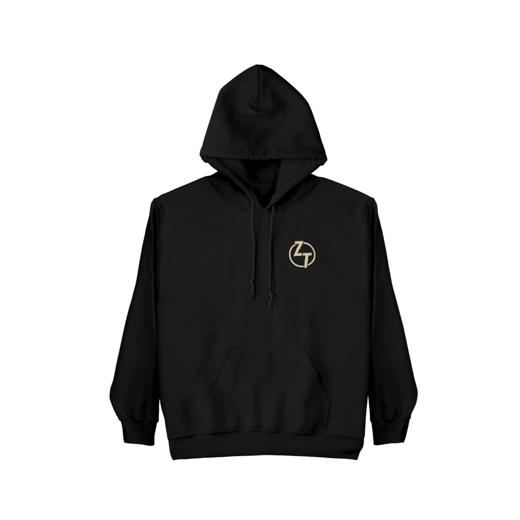 Black Skull Logo Hoodie
