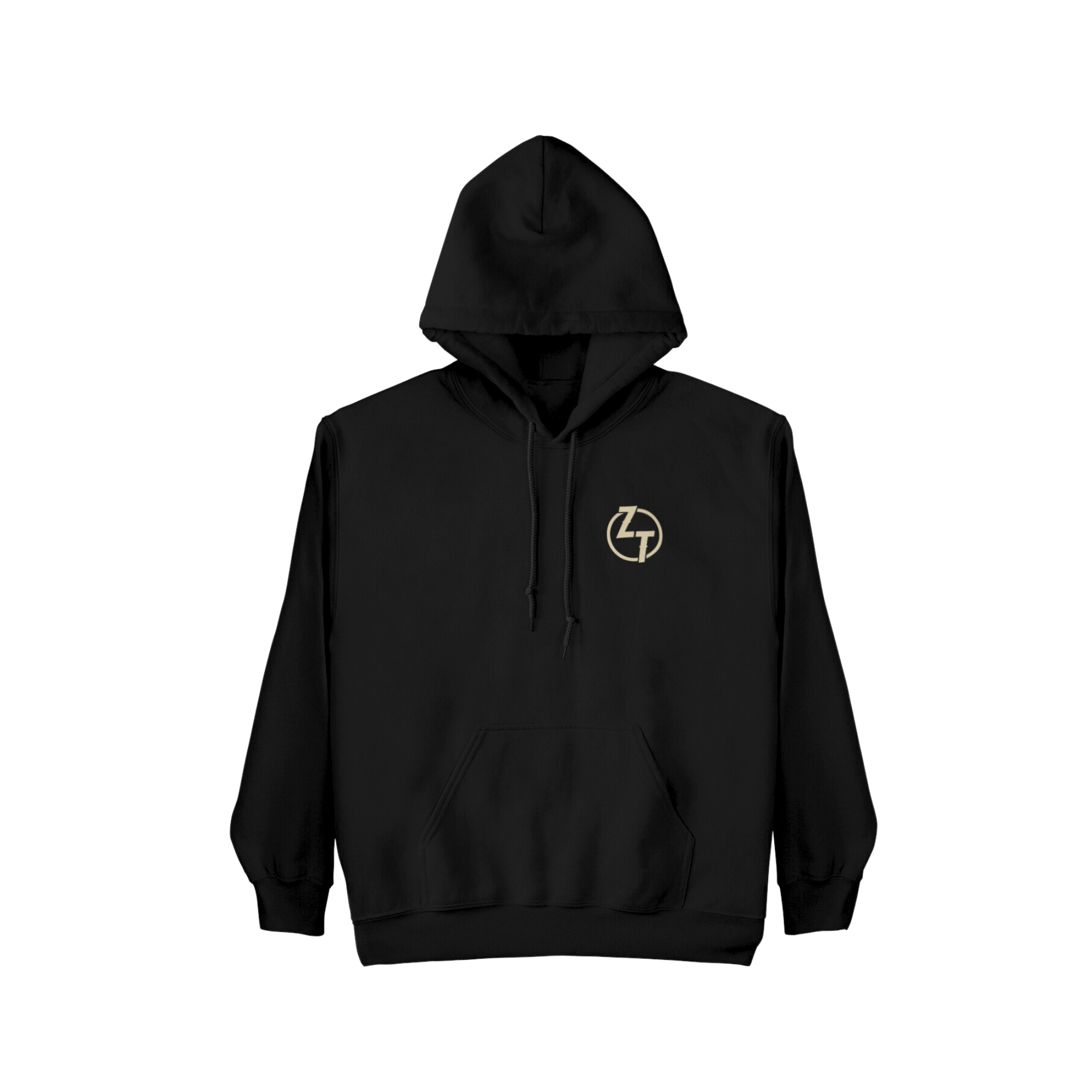 Black Skull Logo Hoodie
