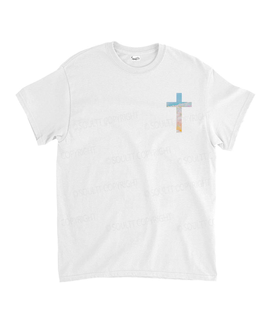 The Lord Is My Shepherd Double Sided Unisex Cotton Christian T-Shirt Style003 Hoodie, Sweatshirt | CiraTrend.com (Image 2)