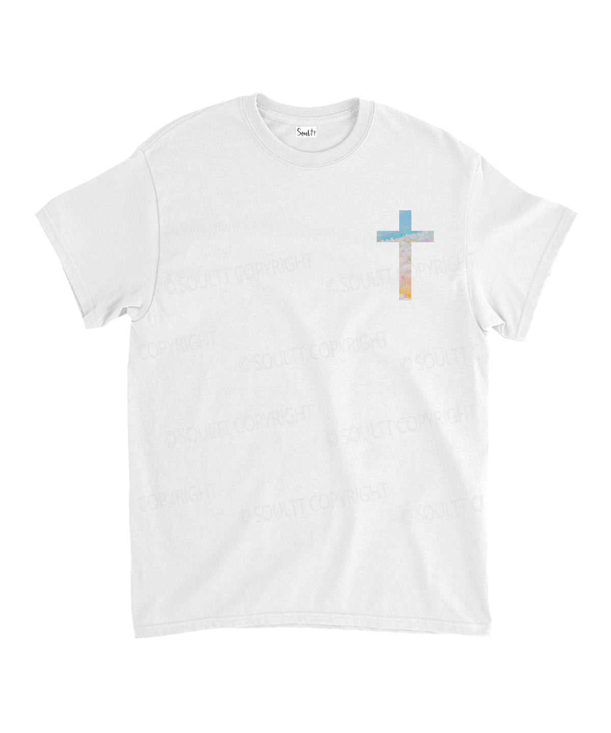 The Lord Is My Shepherd Double Sided Unisex Cotton Christian T-Shirt Style003 Hoodie, Sweatshirt | CiraTrend.com (Image 2)