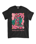 Walk By Faith Unisex Cotton Christian T-Shirt Hoodie, Sweatshirt | CiraTrend.com (Image 1)
