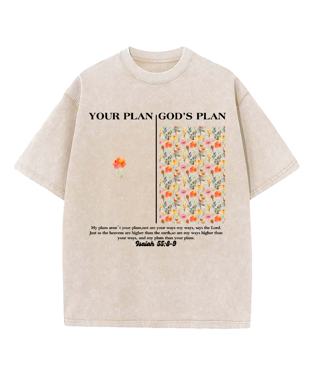 Your PlanÂ£Â¼God'S Plan Washed Christian T-Shirts, Hoodie, Sweatshirt