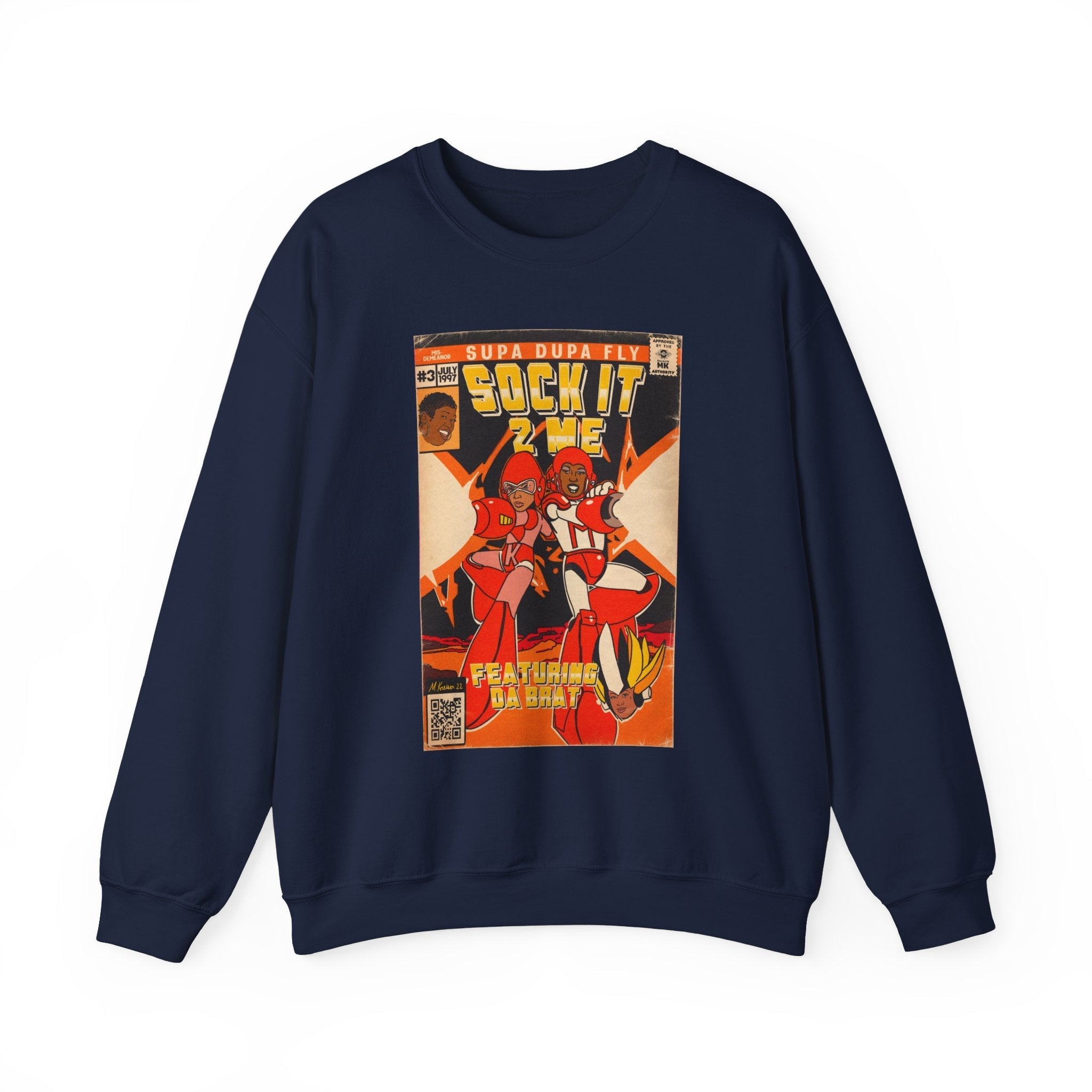 Sock It To Me - Unisex Heavy BlendÃ¢â€žÂ¢ Crewneck Sweatshirt T-Shirts, Hoodie | CiraTrend.com (Image 2)
