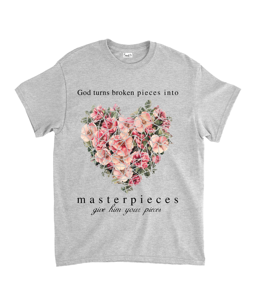 God Turns Broken Into Unisex Cotton Christian T-Shirt Hoodie, Sweatshirt | CiraTrend.com (Image 3)