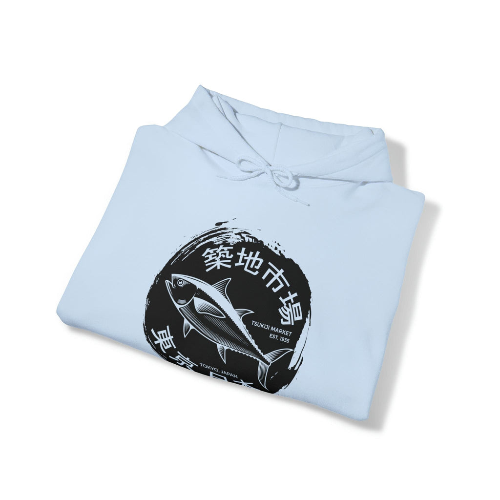Tsukiji Fish Market Unisex Hoodie (Front Print) T-Shirts, Sweatshirt | CiraTrend.com (Image 4)