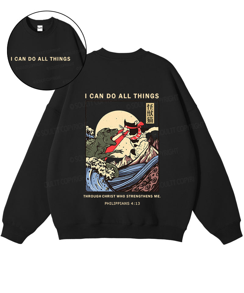 I Can Do All Things Double Sided Cotton Christian Sweatshirt T-Shirts, Hoodie | CiraTrend.com (Image 2)