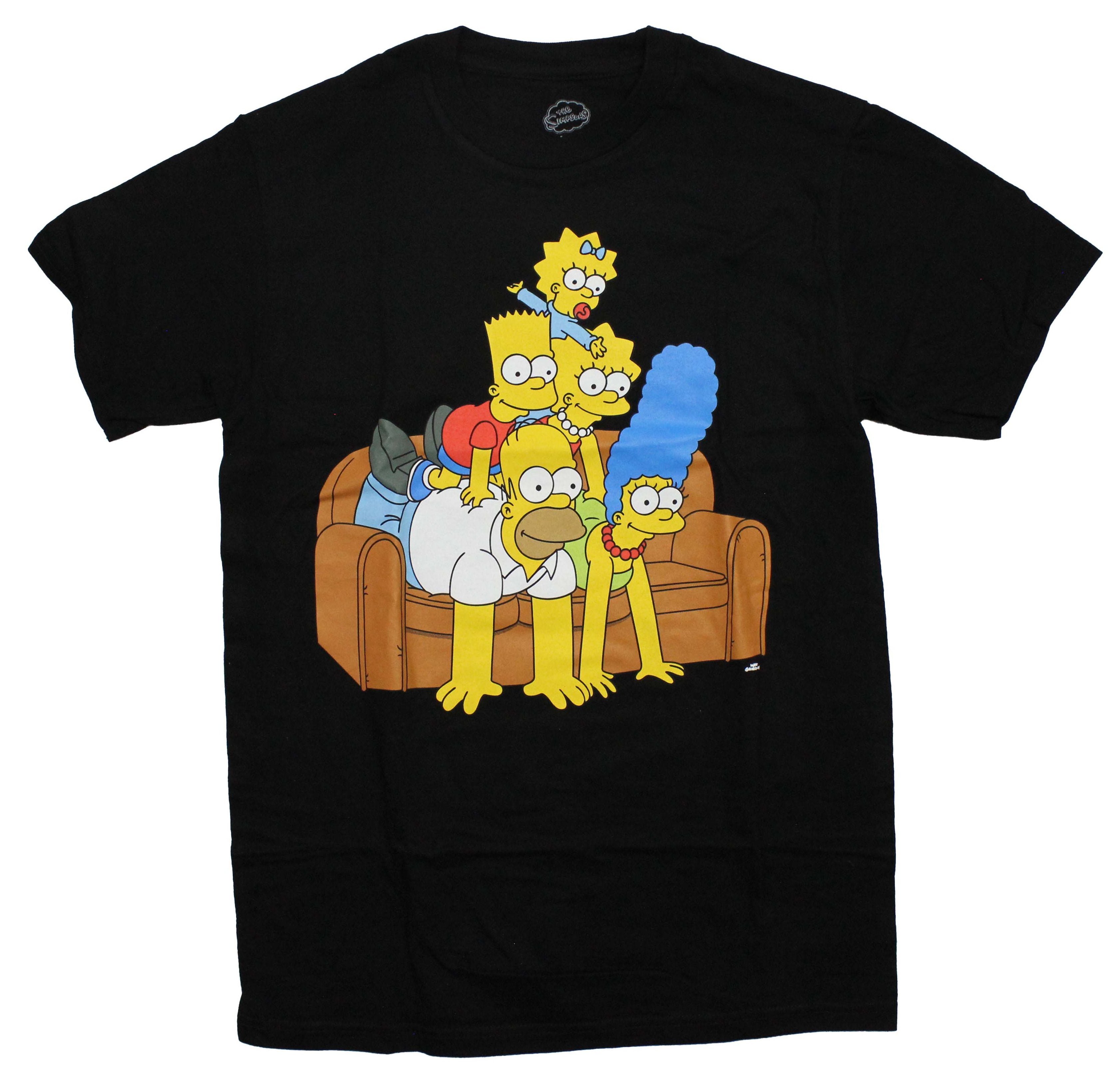 The Simpsons Mens T-Shirt - Balancing In Cheerleader Pyramid Couch Hoodie, Sweatshirt | CiraTrend.com