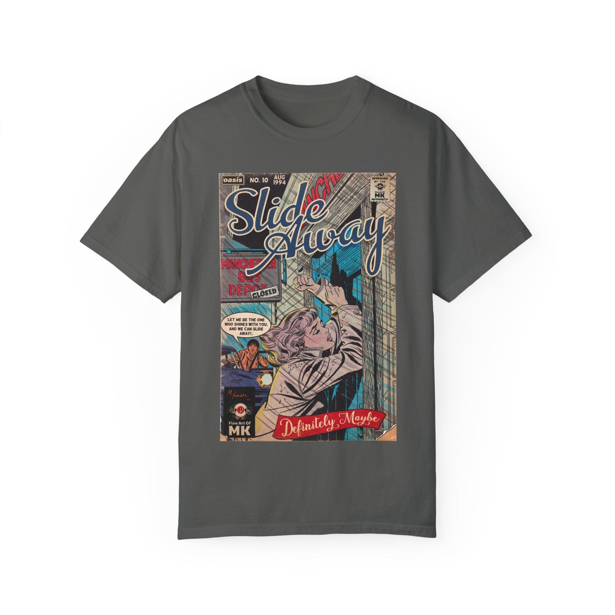 Slide Away - Unisex Comfort Colors T-shirt Hoodie, Sweatshirt | CiraTrend.com (Image 3)