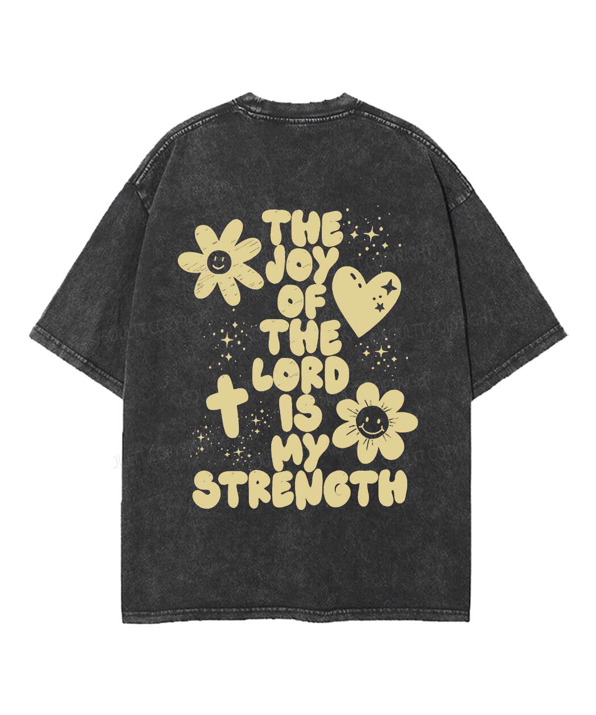 Unisex Washed Christian T-shirt Hoodie, Sweatshirt | CiraTrend.com (Image 5)