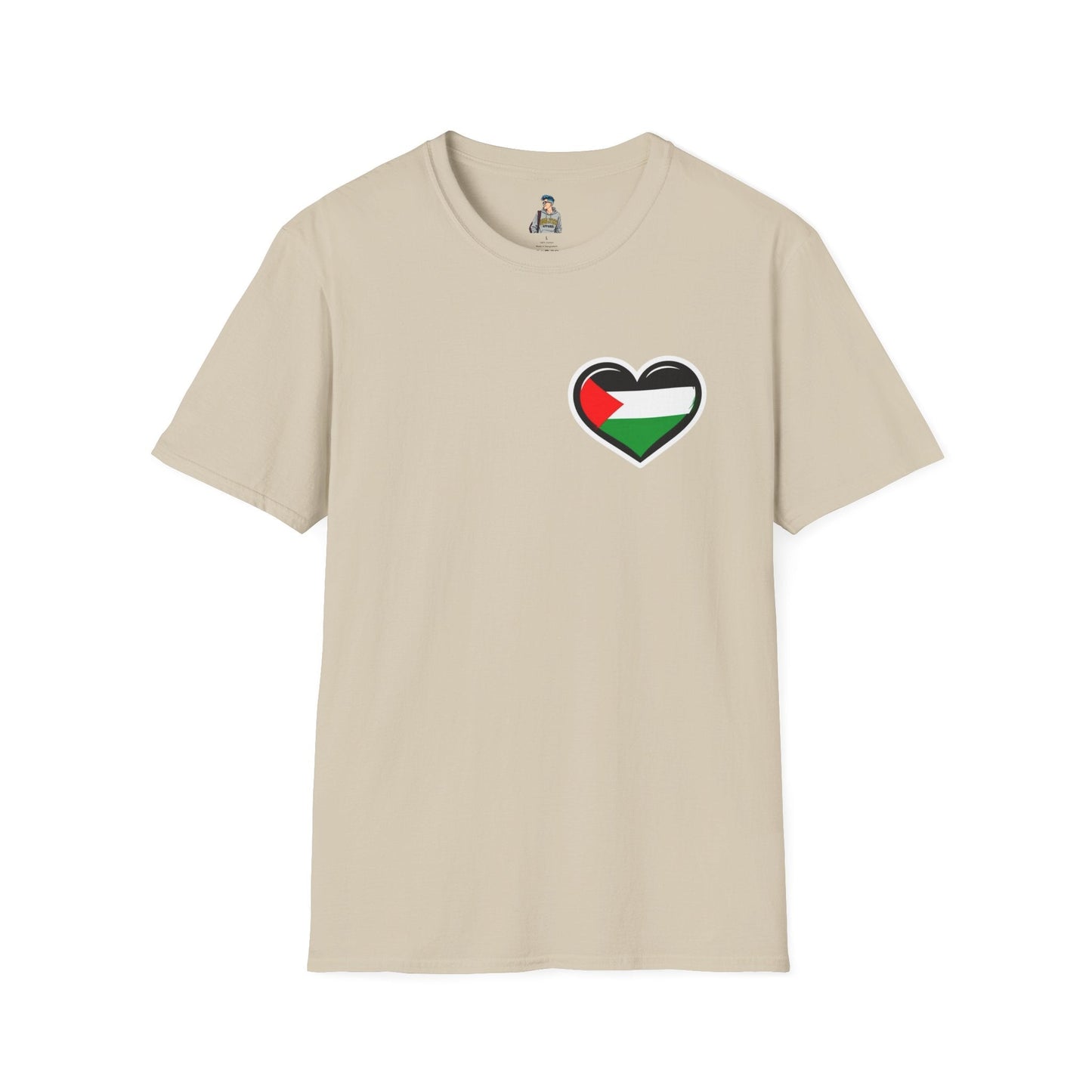 Unisex Softstyle T-Shirt: Stand with Gaza & We Are All Palestine Graphic Tee